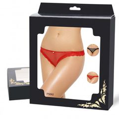Cheeky Red Fishnet Panty-thumb-6