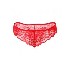 Love Me Mesh Chemise with Lace String Red-thumb-12