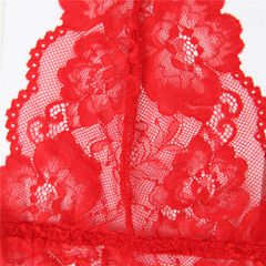 Love Me Mesh Chemise with Lace String Red-thumb-14