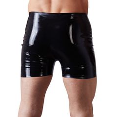 Latex Short with Open Front-thumb-3