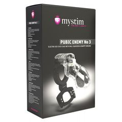 Ηλεκτρο κλουβί πέους Mystim Pubic Enemy No 3