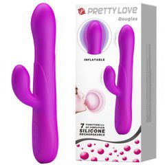Pretty Love Douglas inflatable vibrator 24.5 cm-thumb-4