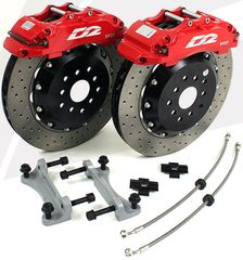 Κιτ φρένων -D2 Racing Brakes Kit - 6ΠΙΣΤΟΝΑ 304mm - 330mm - 356mm - 2.0 TSI TFSI - AUDI A3 (8P)/ SKODA OCTAVIA (1Z)/ SEAT LEON (1P)/ VW GOLF GTI (MK6)