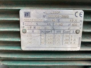 Ηλεκτρομοτερ 220v THERMOKING V-200-thumb-2