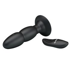 Rechargeable Butt Plug with Remote Control-thumb-7