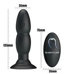 Rechargeable Butt Plug with Remote Control-thumb-2