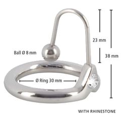 Penis Plug Sperm Stop 3 cm-thumb-8