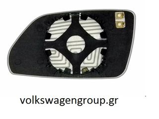 Κρύσταλλο καθρέπτη ηλεκτρικός,θερμαινόμενος δεξιός (ΚΑΙΝΟΥΡΓΙΟ). VW  ,POLO  2005-2010