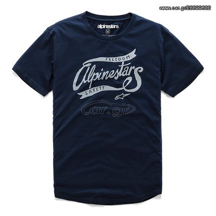 T-SHIRT ALPINESTARS LOOSE PREMIUM ΜΠΛΕ/ΜΑΥΡΟ/ΛΕΥΚΟ