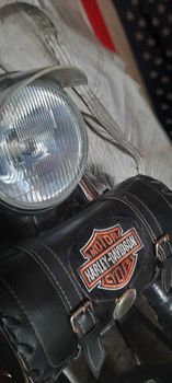 τσαντα βαρελακι  ολο δερμα harley davidson χοντρο δερμα χειροποιητο διαστασεις 26χ 13