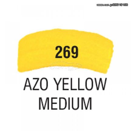 Talens van gogh ακρυλικό χρώμα 269 azo yellow medium 40ml