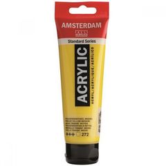 Talens amsterdam ακρυλικό χρώμα 272 transp. yellow M 120ml