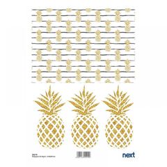 Next ριζόχαρτο "pineapple" 21x29εκ. - 3 τμχ