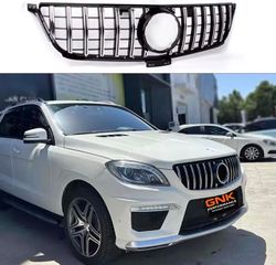ΜΑΣΚΑ ΕΜΠΡΟΣ Mercedes ML-Class W166 (2012-2014) GT-R Panamericana Design Black Chrome
