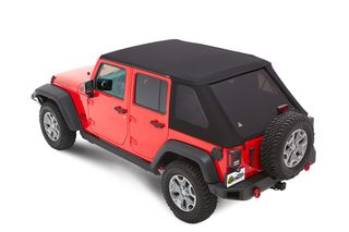 ΠΡΟΣΦΟΡΑ-ΚΑΙΝΟΥΡΓΙΟ ΜΑΥΡΟ SOFT TOP TREKTOP NX ΓΙΑ JK 4ΠΟΡΤΟ UNLIMITED 2007-2017 ΑΠΟ ΤΗΝ BESTOP