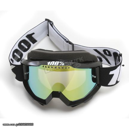 Accuri Tornado Snow Goggle w/Dual Mirror Gold Lens 