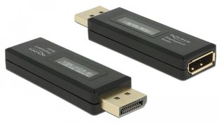 DELOCK DISPLAYPORT TESTER ΓΙΑ EDID ΠΛΗΡΟΦΟΡΙΕΣ ΜΕ OLED ΟΘΟΝΗ - (63338)