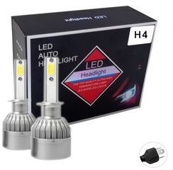 LED Kit C6 H4 6000k 7800LM