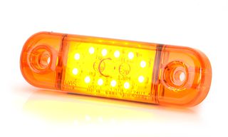 Led Φως πλευρικής σήμανσης WAS - 1224V - Πορτοκαλί - 1 τμχ