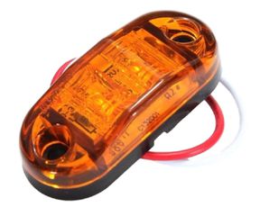 Φως πλευρικής σήμανσης με 2 LED SMD 12V Πορτοκαλί