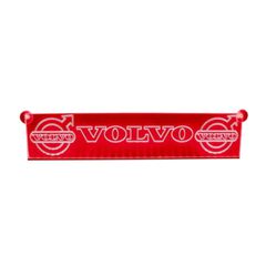 Διακοσμητική πινακίδα καμπίνας κόκκινη LED 12V24V για VOLVO 500mm110mm6mm καλώδιο 15m με βύσμα για πρίζα αναπτήρα