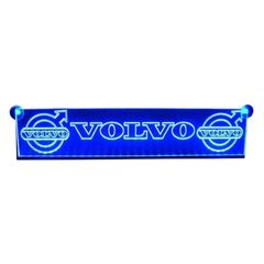 Διακοσμητική πινακίδα καμπίνας μπλε LED 12V24V για VOLVO 500mm110mm6mm καλώδιο 15m με βύσμα για πρίζα αναπτήρα