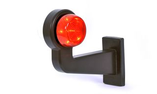 LED φώτα πλευρικής σήμανσης τ.κέρατο - Αριστερό - Λευκό-Κόκκινο WAS