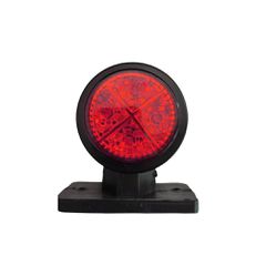 Φως πλευρικής θέσης με 8 SMD LED κόκκινοπορτοκαλί 24V τύπου ωμέγα