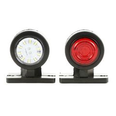 Φως πλαϊνής σήμανσης - όγκου με 20 SMD LED Λευκό-Κόκκινο 24V τύπου ωμέγα - 1τμχ