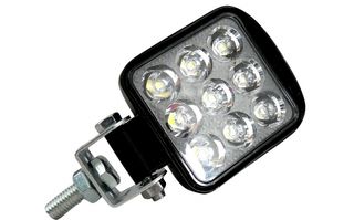 Σετ Προβολέας Mini LED 27 Watt Υψηλής Ισχύος 10-30 Volt Τετράγωνος