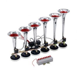 Αερόκορνα 6 τόνοι - μουσικής 12V24V