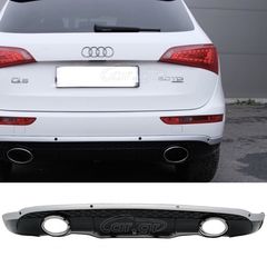 ΠΙΣΩ ΣΠΟΙΛΕΡ AUDI Q5 8R (11.2008-2016) Piano Black Chrome Inserion S-Line Design