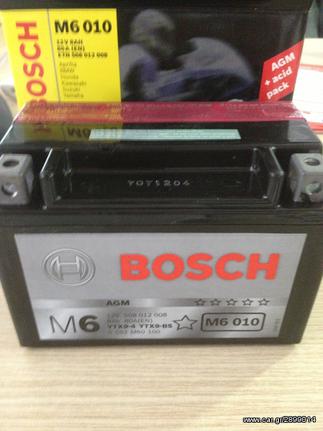 BOSCH AGM GEL M6010 YTX9-4 YTX9-BS ΕΓΓΥΣΗ ΑΝΤΙΠΡΟΣΩΠΕΙΑΣ WWW.EAUTOSHOP.GR  και με πιστωτικη