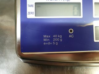 Ζυγαριά ηλεκρονική 40 κιλών/ 5γραμ.-thumb-3