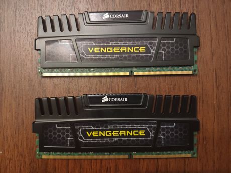  Μνήμη RAM DDR3 2x4gb 1600 Mhz Corsair Vengeance