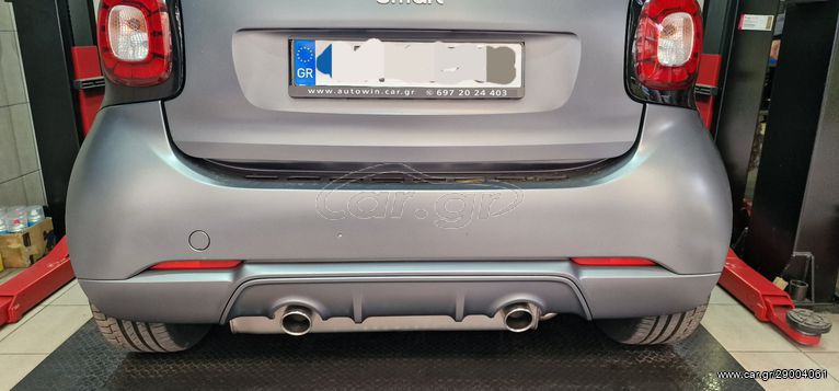 ◆◆◆ (ΕΞΑΤΜΙΣΗ) EXHAUST *B R A B U S* ORIGINAL For SMART 2014-2020 *453* ◆◆◆