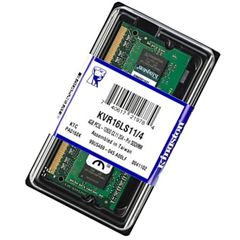 4Gb Memory Ram Sodim DDR3 1600Mhz Kingston 1.35V CL11 KVR16LS11/4 Μνήμη Φορητού