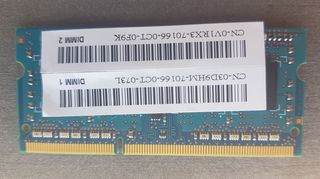Hynix DDR 3 HMT112S6TFR8C  1GB 1Rx8 PC3-10600S-09-10-81  Memory RAM SODIMM
