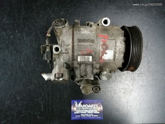 ΚΟΜΠΡΕΣΕΡ A/C  DENSO  VW  BORA <1J2,1J6>  1.6 FSI  (01/2002-05/2005) - GOLF IV <1J1,1J5>  1.6 FSI  (01/2002-06/2006)  ΚΩΔ. 6Q0 820 803D , 447170-6178 , 6SEU12C 