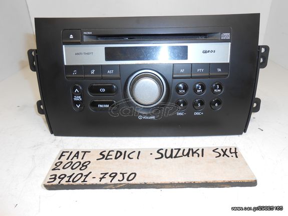 RADIO-CD ΑΠΟ FIAT SEDICI / SUZUKI  TOY 2008 , 3910179J0