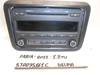 RADIO-CD ΑΠΟ SKODA FABIA TOY 2011 , 5J0035161C