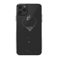 Kingxbar Wish Series case decorated with original Swarovski crystals iPhone 11 Pro black