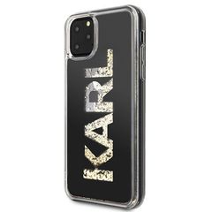Karl Lagerfeld KLHCN65KAGBK Karl logo Glitter for Apple iPhone 11 Pro Max black-thumb-1
