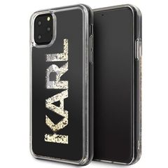 Karl Lagerfeld KLHCN65KAGBK Karl logo Glitter for Apple iPhone 11 Pro Max black