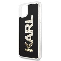 Karl Lagerfeld KLHCN65KAGBK Karl logo Glitter for Apple iPhone 11 Pro Max black-thumb-2