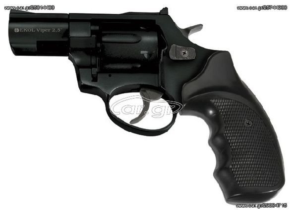 EKOL VIPER 2.5" REVOLVER BLACK 9mm Πιστόλι αντίγραφο starter pistol-ισχυρού κρότου Σηματοδοσίας με ΔΩΡΟ 1 κουτί αβολίδωτα Σηματοδοσίας (50 τμχ) ΒΛΕΠΕ ΣΗΜΑΝΤΙΚΗ ΠΡΟΕΙΔΟΠΟΙΗΣΗ ΑΣΦΑΛΕΙΑΣ ΠΕΛΑΤΩΝ