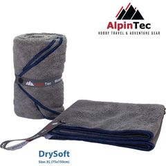 Towel AlpinTec Drysoft XL 75x150 Terry Navy έως 12 άτοκες δόσεις ή 24 δόσεις