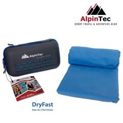 Towel AlpinTec Dryfast 75x150 Blue έως 12 άτοκες δόσεις ή 24 δόσεις