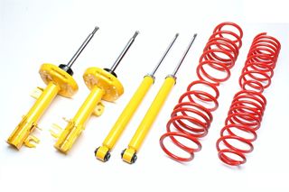 TA TECHNIX - SPORT KIT ΑΜΟΡΤΙΣΕΡ -  ports suspension suitable for Opel Tigra Twintop rear shock = M10 type XC 30 / 30mm