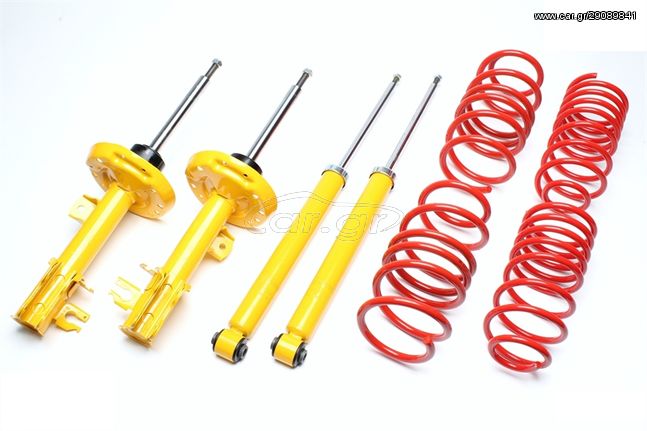 TA TECHNIX - SPORT KIT ΑΜΟΡΤΙΣΕΡ -  ports suspension suitable for Opel Tigra Twintop rear shock = M10 type XC 30 / 30mm